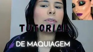 TUTORIAL DE UMA MAKE INSPIRADA EM UMA FOTO DO PINTEREST !!!!
