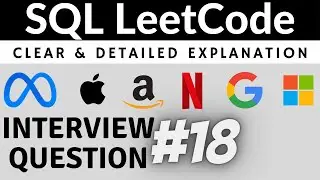 LeetCode 1211 Interview SQL Question with Detailed Explanation | Practice SQL