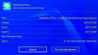 How to turn off PlayStation Plus auto renew, Your subscription status hasn't changed.