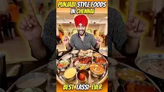 Authentic Punjabi style food in chennai | Bhangra punjabi dhaba | #chennai #premshows #premshyaam