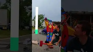 Trying to beat the HAMMER carnival game 🥺❤️