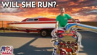 Reviving an Old Racecar Engine for Our Junkyard Jetboat!