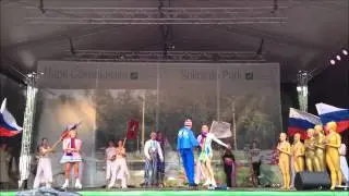 Флажное дефиле в Сокольниках