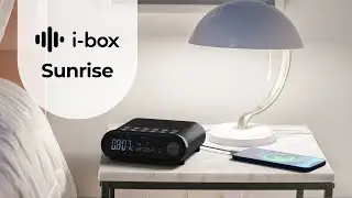 i-box Sunrise | Bedside Alarm Clock with DAB Radio