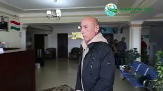 Шафи Азизи, муқими кишвари Ҳоланд дар меҳмонии Осоишгоҳи Хоҷа Обигарм.