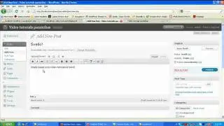 Wordpress admin panel 1