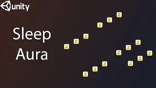 How To Make a Sleep Aura in unity Particle System VFX