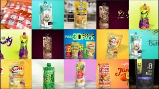 Pouch 3D Mockup Pack