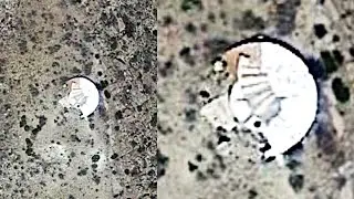 They Just Deleted This Massive UFO That Crashed In Roswell From Satellite Images
