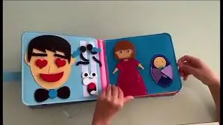 Kids Interactive Story Book [Washable]
