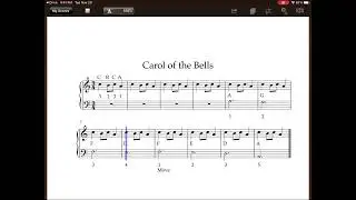 Carol of the bells - Keyboard