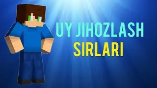 Uy jihozlash sirlari//uzbekcha minecraft//minecraft