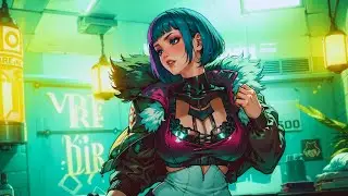 Cyberpunk 2077 | Evelyn Parker in Night City | Synthwave Music
