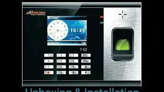 Realtime Biometric Time & Attendance Terminal Installation