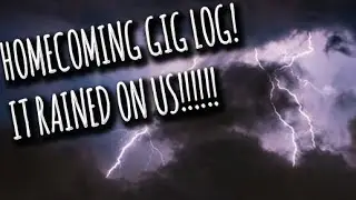 DJ Gig Log - Homecoming School Dance - IT RAINED ON US!!!