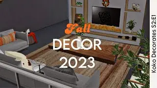 Koko Decorates S2:E1 | IMVU Fall Decor 2023