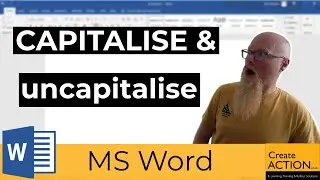 Capitalize and Uncapitalize words in Word
