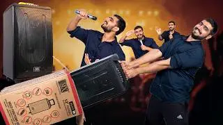 MX 100 Watts Wooden Trolley Speaker Unboxing | MX 3712 Speaker | Mohammad Raja