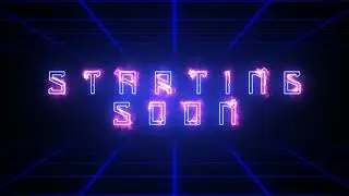 Stream Start Soon #2 | OBS Overlay | Animated Loop Background | Stream Overlay | Motion Graphics