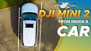Flying DJI MINI 2 from CAR - The POWER of OCUSYNC 2.0