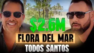 Living in Mexico $2.39M Mexican Oasis | BNB & Airbnb Income Todos Santos | Retire in Mexico