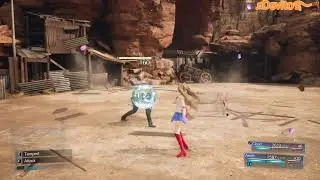 Final Fantasy 7 Remake Intergrade PC Aerith (Sailor Moon) Solo Vs Rude