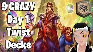 9 Nostalgic Decks for TWIST's NEW Format! Wonders Hearthstone Twist Decks