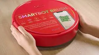 ELARI SmartBot BRUSH Как использовать насадку для влажной уборки