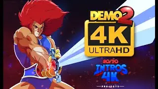 DEMO 2  |  INTRO THUNUDERCATS REDIBUJADO 4K (LEER DESCRIPCIÓN)