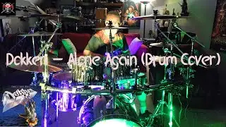 Dokken - Alone Again (Drum Cover)