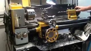 Токарный станок. Корвет 403 после доработок.