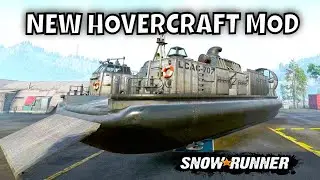 Can we Transport a Kenworth by Hovercraft? in Snowrunner Season 10