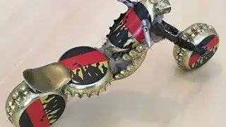 Custom Harley Davidson from Bottle Caps / DIY