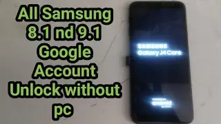 Samsung Galaxy J4 Plus Frp Bypass without pc 2020 /J4 Core Google Account unlock / J410F J415F Frp