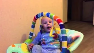 Владик в кресле-качалке