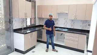 مطبخ عصري من ام دي اف من نوع هاي كلوس /مطبخ فخم بدون دالة اسمنتية2022