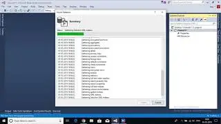 create dacpac in visual studio