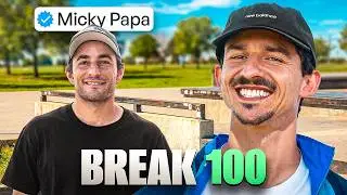 How many tricks can Micky Papa do in an hour? | Break 100