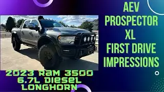 2023 RAM 3500 6.7L Diesel AEV Prospector XL First Drive Impressions