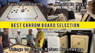 Best carrom board selection | carrom unboxing