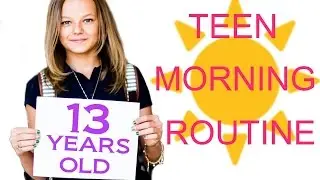 Teen School Morning Routine!