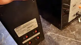 Bose Acoustimass 5 series III passive Sub VS  Monitor Audio Radius 370 HD Sub - connection options