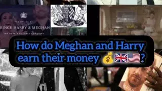 How do Meghan and Harry earn their 🤑💰🇬🇧🇺🇸? #princeharry #meghanmarkle #BBC #enjwithevlogger