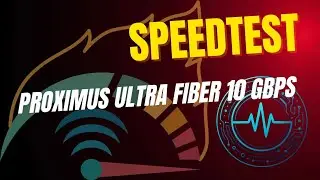Belgian ISP Proximus Ultra Fiber 10 Gbps: Speed Test & Results