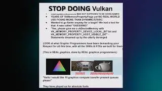 It's Not About The API - Fast, Flexible, and Simple Rendering in Vulkan