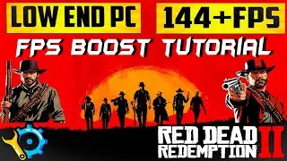 How to BOOST FPS Fix Lag And Increase Performance - Red Dead Redemption 2 - On LOW END PC