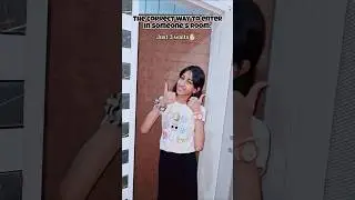How to enter in someone's room 