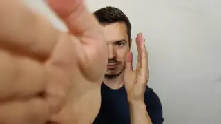 ASMR Exam & Inspect YOUR Face With Just My Hands ( & My Voice)