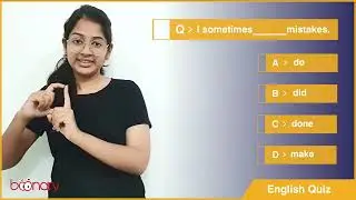 Boonary's English Grammar Quiz | Test your knowledge | Play Quiz and learn.