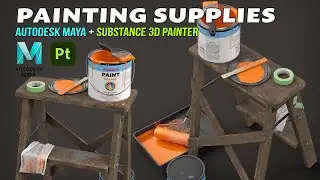 Painting Supplies | Autodesk Maya + Substance 3D Painter